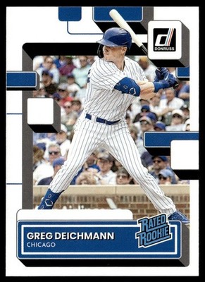 2022 Donruss Greg Deichmann Rookie Chicago Cubs #45
