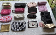 Cosmetic Makeup Assorted Bags Lot of 14 