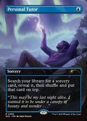 Personal Tutor #2492 Foil Secret Lair: Gale's Ambition