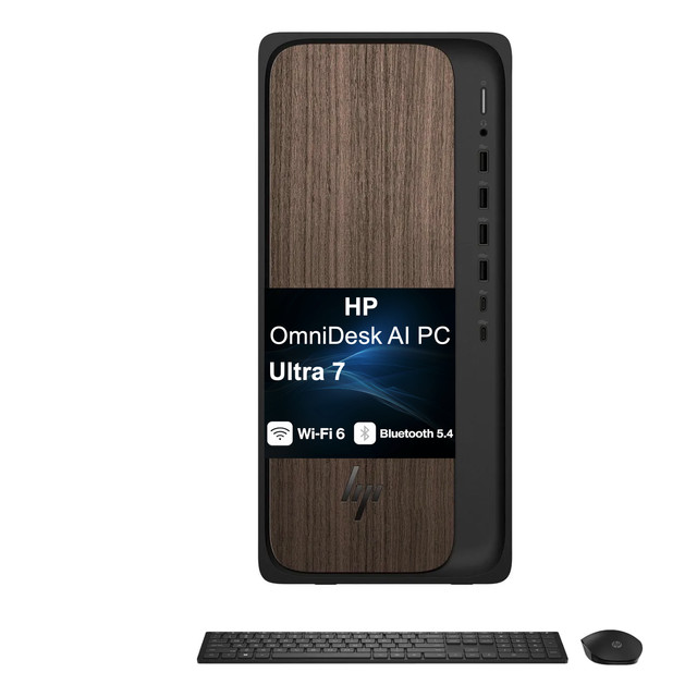HP OmniDesk Intel Core Ultra 7-265 32GB RAM 1TB+PCIe SSD Windows 11 Home