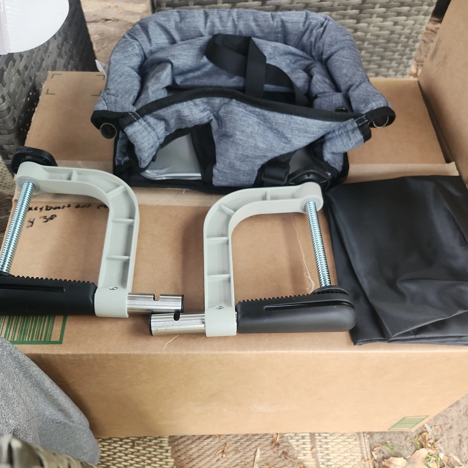 Toogel Portable Table Clamping Chair Folding Travel Safe Seat 6mo-3yrs Old
