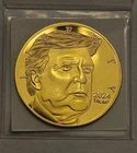 Donald Trump Liberty 2024 Gold Platted Coin
