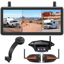 AUTO-VOX RV Backup Camera Wireless System Rea...