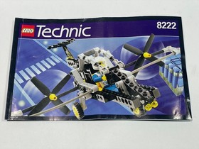 Vintage Lego Lot Technic VTOL  8222 2854 8251 Manuals Read 1990's Read