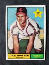 1961 Topps DICK HOWSER card # 416