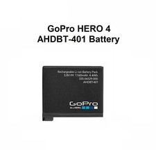 NEW Genuine OEM AHDBT-401 3.8V 1160mAh 4.4Wh Battery for GoPro HERO 4 HERO4