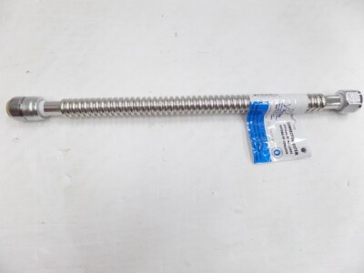 SHARKBITE URSS3088FX18 MAX PTC 3/4'' X 3/4'' FIP X 18'' STAINLESS WATER HEATER HOSE