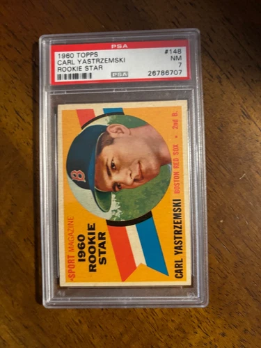 1960 Topps - Sport Magazine 1960 Rookie Star Carl Yastrzemski #148 (RC)