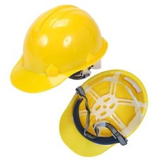 MENS HARD HAT SAFETY HELMET CONSTRUCTION BUILDERS SITE HEAD PROTECTION UNISEX