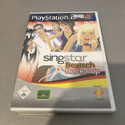 SingStar Deutsch Rock-Pop (Sony PlayStation 2) PS2 NEU OVP