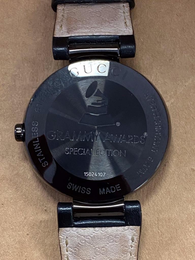 GUCCI GRAMMY AWARDS SPECIAL EDITION 42MM QUARTZ WATCH. | eBay UK