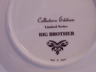 VTG Norman Rockwell BIG BROTHER Collectors Plate Limited Edition Made In Japan — photo 3