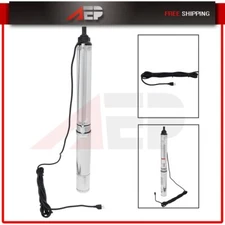 2HP 220V Submersible Water Pump Deep Well Pump 440FT 42GPM 2850RPM Free Shipping