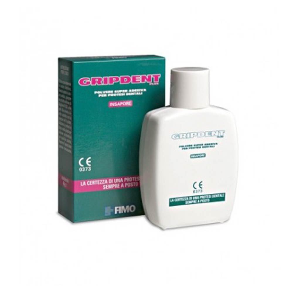 Fimo Gripdent Plus Polvere Super Adesiva Per Protesi Dentali, 40g