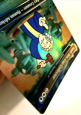 MTG Vault Boy, Cap Collector *RAINBOW FOIL* Fallout Secret MTG Vault Boy, Cap Collector *RAINBOW FOIL* Fallout Secret