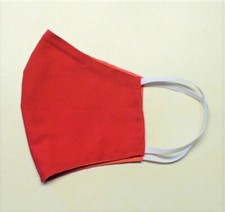 Face Mask Wire Adult Red Coral
