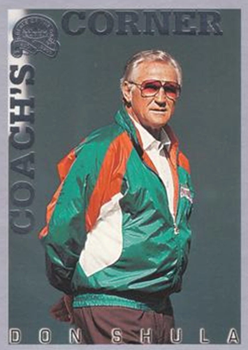 Don Shula trading card