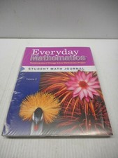 Wright Group Everyday Mathematics Student Math Journal Grade 4 Volume 1 & 2 New