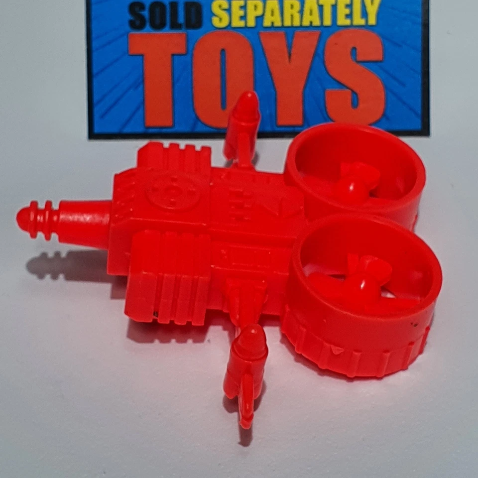 Vtg Arco Robot Zone JET PACK back pack engine original red weapon accessory part - Image 4 of 4