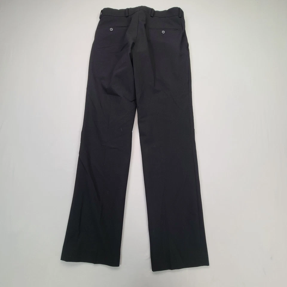 J Ferrar Pants Mens 30 Black Khakis Super Slim Dress Casual Slacks Stylish - Image 2 of 4