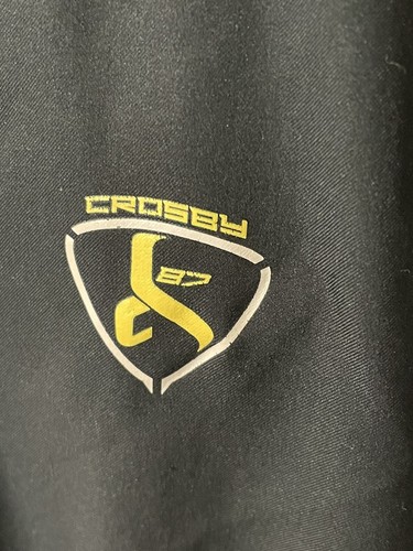 Reebok Sidney Crosby 87 Windbreaker Track Jacket Pittsburgh Penguins Mens Large - Picture 4 of 4