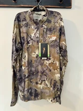 Sitka Core Merino 220 Half-Zip | Optifade Waterfowl Timber | Size XL