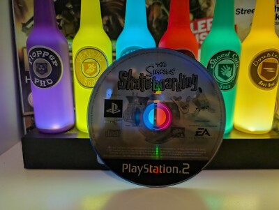 Sony Playstation 2 (PS2) The Simpsons Skateboard Disc Only Videospiele - PAL