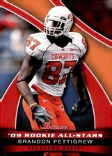 2009 Bowman Draft Picks - Brandon Pettigrew #132 (RC)