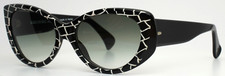 ALAIN MIKLI PARIS 3181 981 Black Lattice Womens Gradient Sunglasses 59-16-135