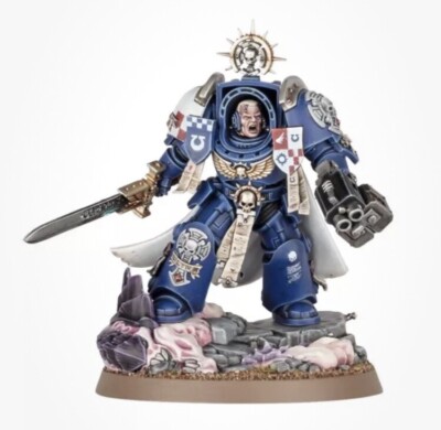 Space Marines - CAPTAIN IN TERMINATOR ARMOUR - Leviathan Warhammer 40k (z1)