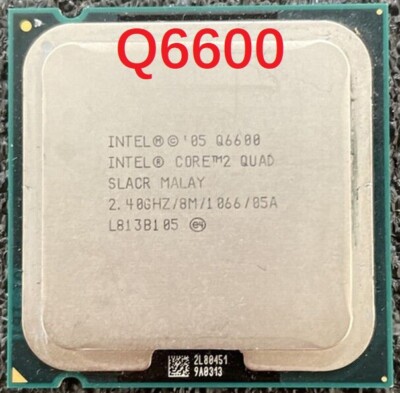Intel Core 2 Quad Q6600 2.4GHz Quad-Core (HH80562PH0568M) Processor
