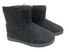 BNWT Ladies Target Brand Size 7 Smart Black Sidney Style Short Slipper Boots