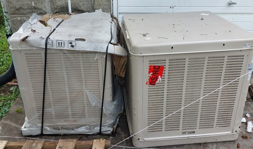 2 Champion Swamp 3000sd And 4001 Dd 4900 Cfm Down Draft Roof Evaporative 