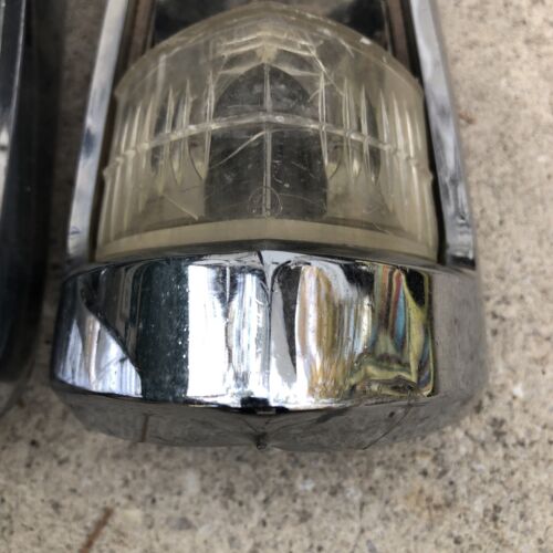 1955 DESOTO CHROME TAIL LIGHTS Lot B - Picture 2 of 8