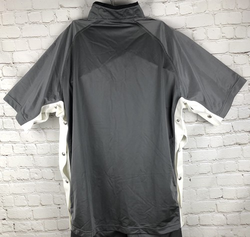 NWT Vintage Polo Sport Ralph Lauren 1/4 Zip Jersey Snap Tear Away Size Large - Picture 4 of 4