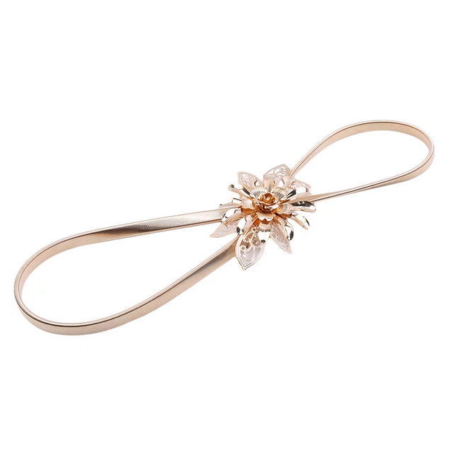 Women's Solid Chain Belt Belts