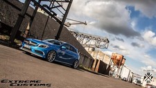 Cars Mercedes A45 Amg Vossen Wheels Desk Mat Stitched Cars Mercedes A45 Amg Vossen Wheels Desk Mat Stitched