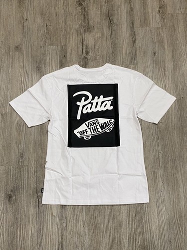 VANS VAULT X PATTA LOGO T SHIRT WHITE 