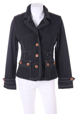 Max Mara WEEKEND Blazer Patch Pockets I 42 = D 38 black