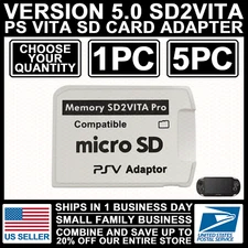 V5.0 SD2VITA Micro SD to Vita Memory Card Pro Adapter For PS PSV 1000/2000 V 5.0