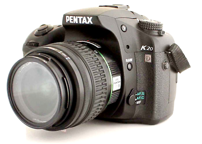 Pentax k20D w/ 18-55 Pentax lens. 14.6 MP. Mint condition shutter