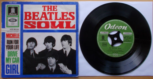 BEATLES The Beatles Soul★Michelle★Girl★Drive My Car★Run For★EP Odeon SMO 41 681 - Picture 1 of 4