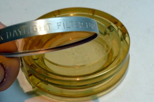 Kodak Daylight F Wratten Warming Filter series 6 VI drop in type with case - Picture 3 of 10