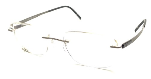 Silhouette 5555 60 6560 Titanium Gray Rimless Eyeglasses Frames 19 150 Austria - Picture 8 of 12