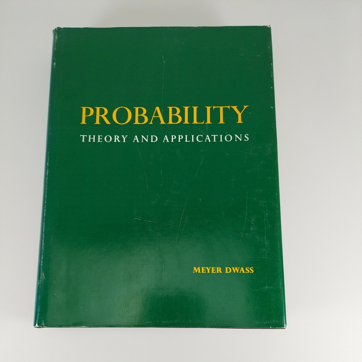 洋書 Probability Theory with Applications Probability Theory and Applications by Meyer Dwass HCDJ 1970