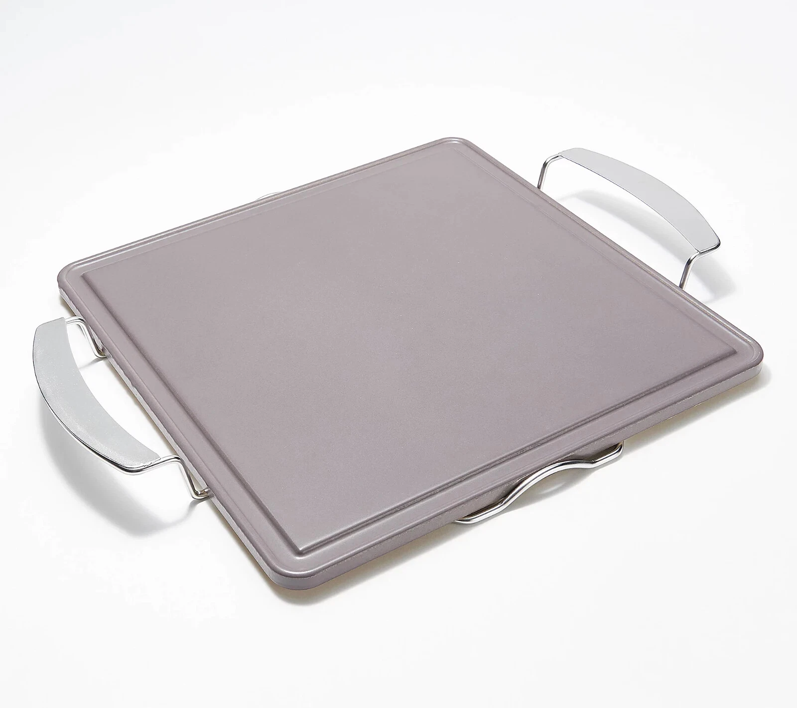 Alex by DASH Not Just A Pizza Stone 14" Stone, K50930 - Oyster (Gray)