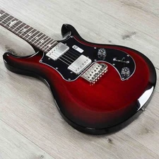 PRS Paul Reed Smith S2 Standard 24 Guitar, USA 58/15 LTs, Scarlet Sunburst