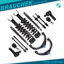 For Dodge Ram 1500 4WD 5-Lug 2006 2007 2008 Front Struts Lower Control Arms Kit