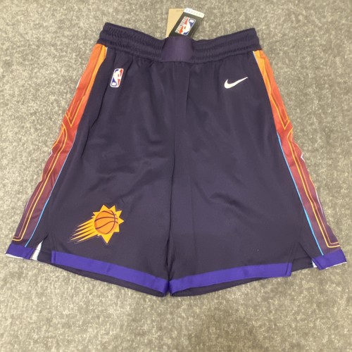 Nike Phoenix Suns Shorts Mens Small Purple City Edition 2024 Swingman NBA NEW