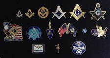 Masonic Lapel Pin Collection 